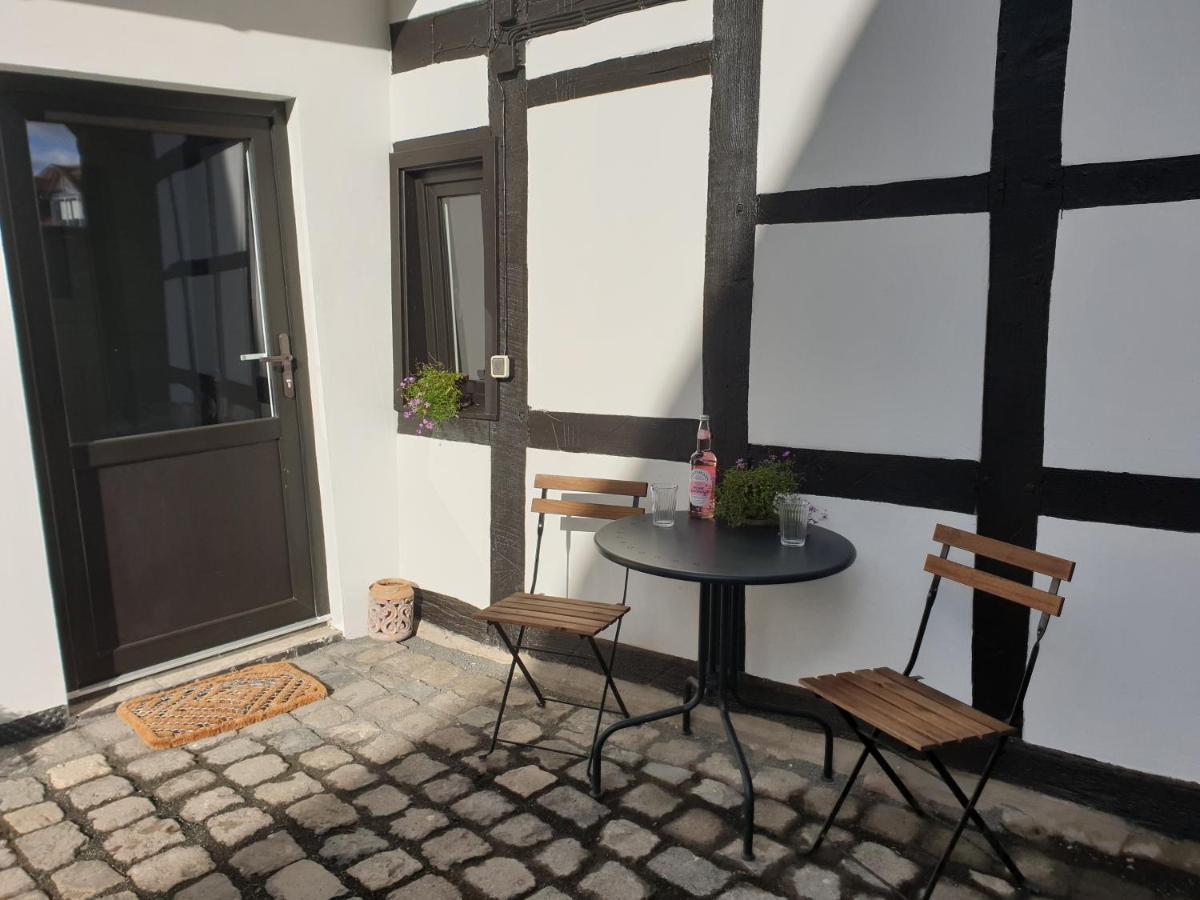 Duex-Hof Apartment Fachwerkhaus Bornheim  Dış mekan fotoğraf