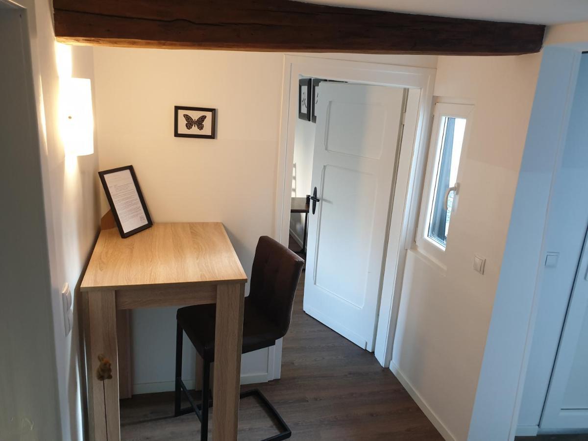 Duex-Hof Apartment Fachwerkhaus Bornheim  Dış mekan fotoğraf