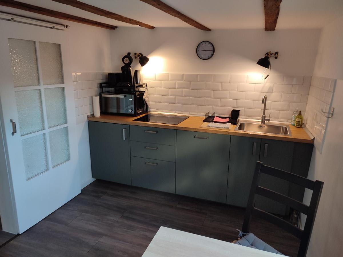 Duex-Hof Apartment Fachwerkhaus Bornheim  Dış mekan fotoğraf